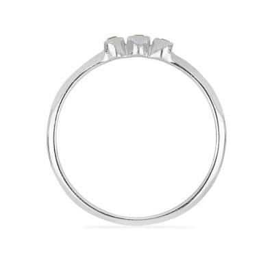 BUY NATURAL YELLOW DIAMOND DOUBLE CUT GEMSTONE RING IN 925 SILVER